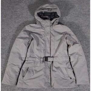 The North Face DryVent Dunagiri Jacket Goose Down Hooded Gray Women's L